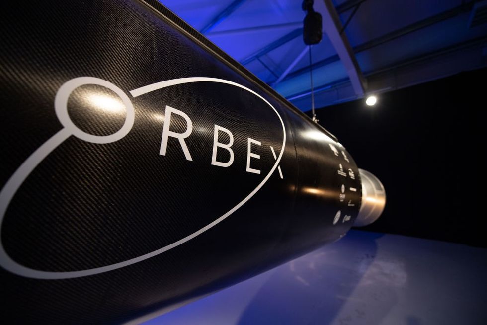 \u200bThe Prime Rocket unveiled by the British aerospace company Orbex in 2019