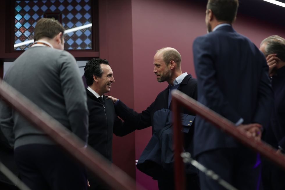 \u200bThe Prince of Wales, Unai Emery