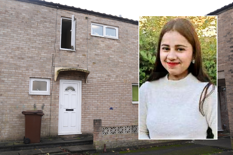 \u200bThe property in Skegness Walk in Corby, Northamptonshire, after the death of Harshita Brella,