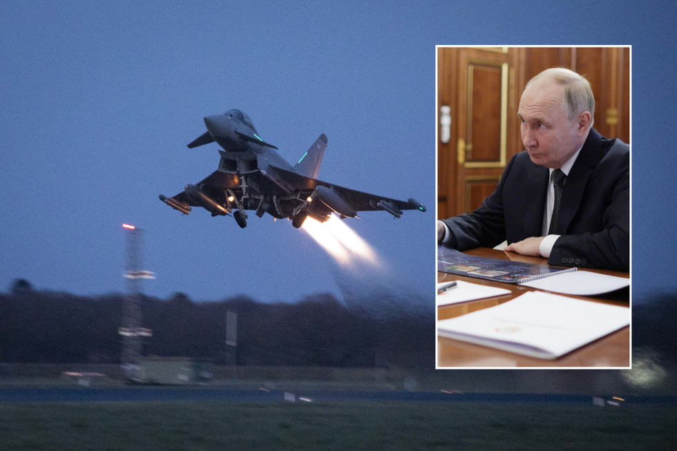 \u200bThe RAF Typhoons launched from the site