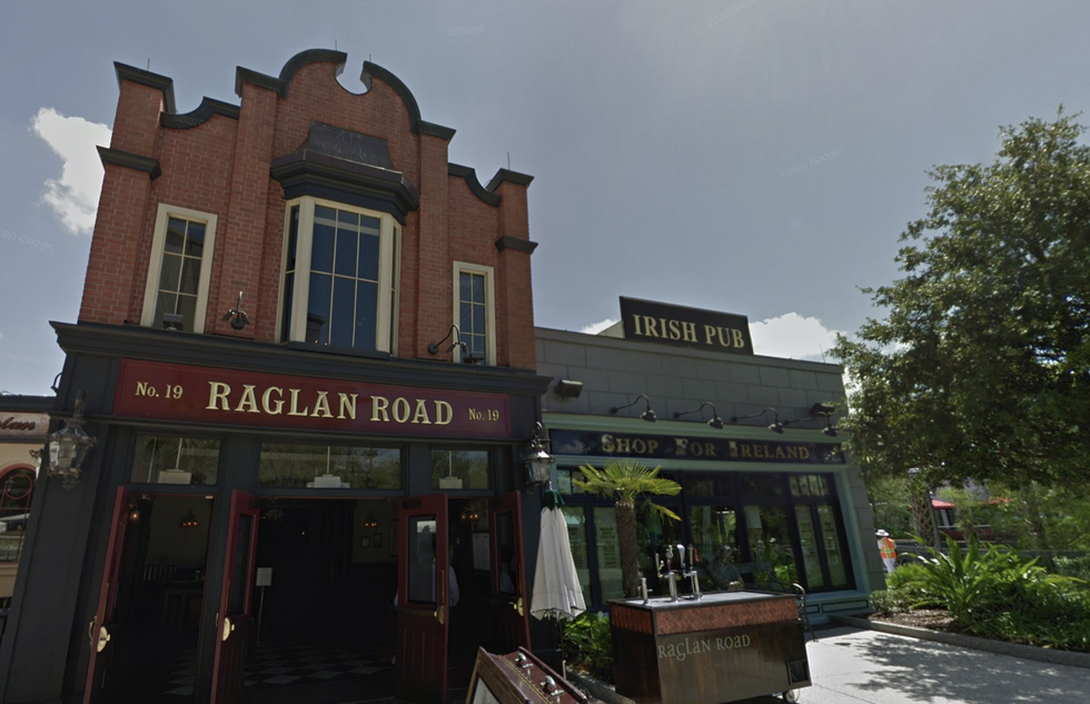 \u200bThe Raglan Road pub in Disney World