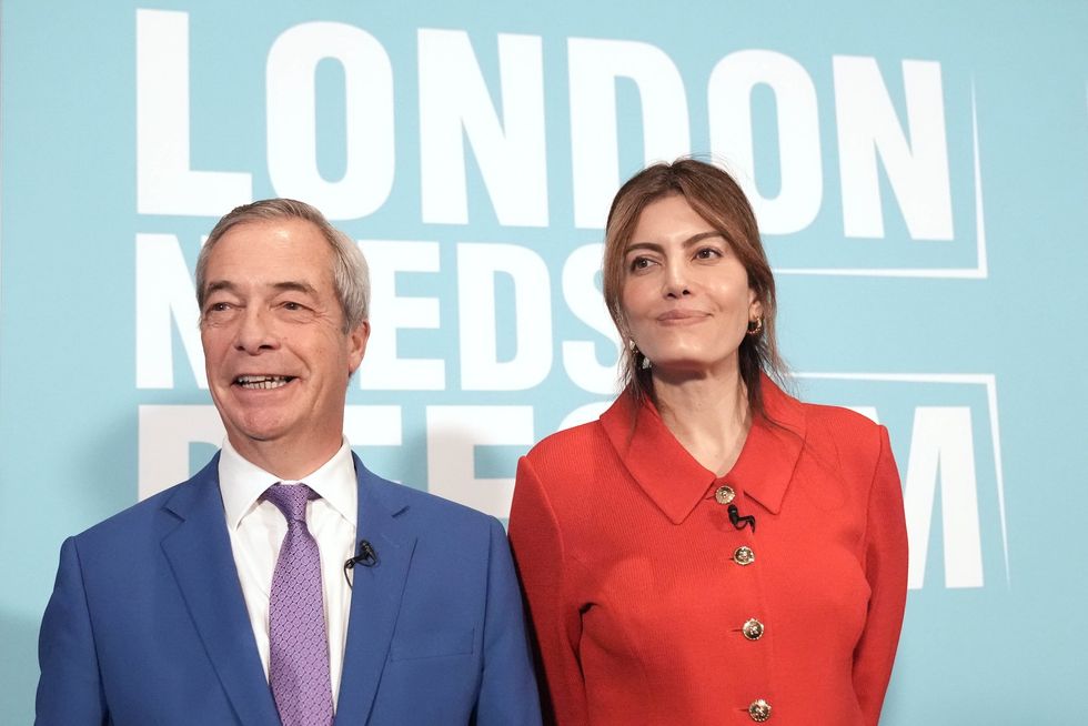 \u200bThe Reform UK leader unveiled the Westminster City Councillor as his City Hall candidate earlier this week