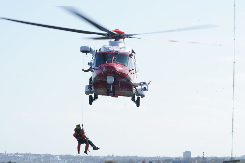 \u200bThe rescue was called off by French coastguard (file pic)