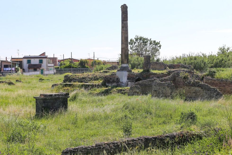 \u200bThe ruins of the last house of Scipio the African