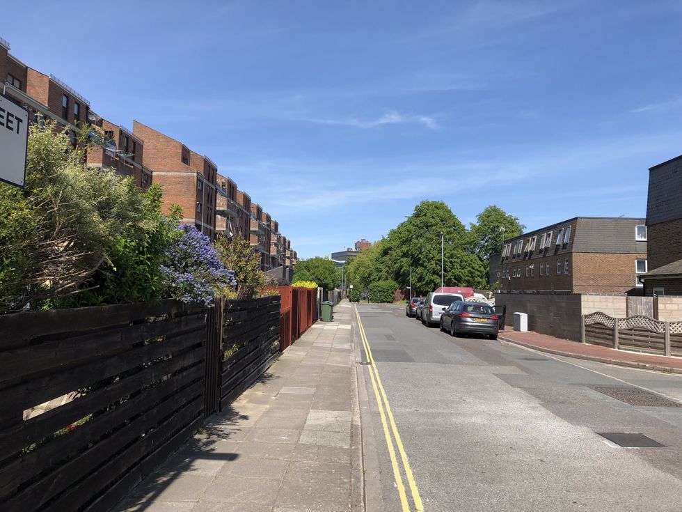 \u200bThe scene where the body of Steve Dymond was found on May 9, 2019