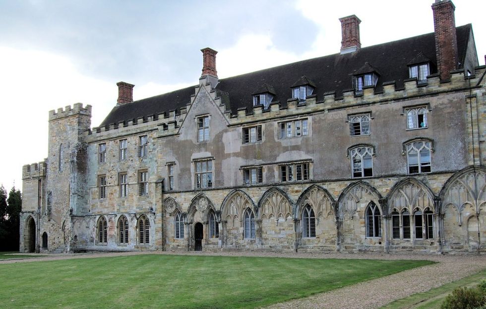 \u200bThe school trip took place in Battle Abbey in East Sussex
