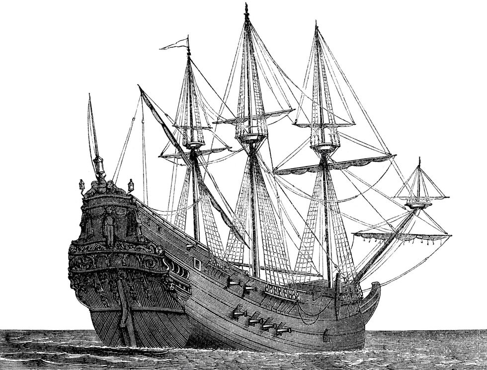 \u200bThe ship was a merchant ship in the 1500s