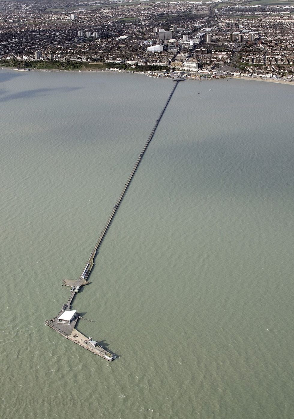 \u200bThe shipwreck is hidden near Southend Pier