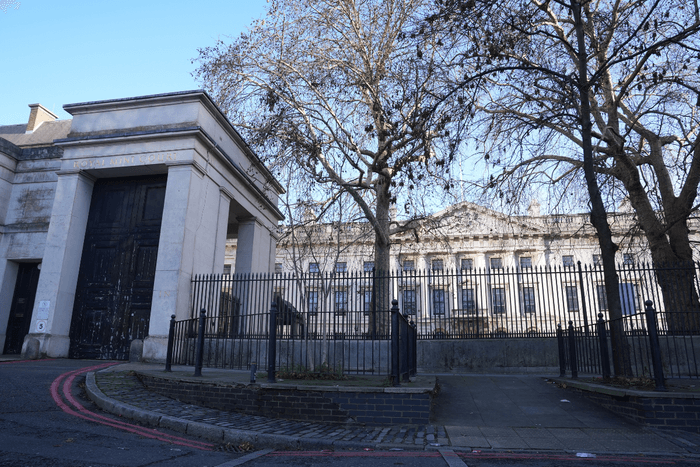 \u200bThe site of the proposed new Chinese embassy on the site of the former Royal Mint in Tower Hamlets