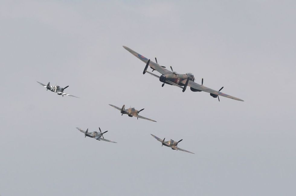 \u200bThe Spitfire, Hurricane and Lancaster will be flown for VJ Day 80