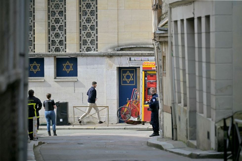 \u200bThe synagogue in the Normandy town