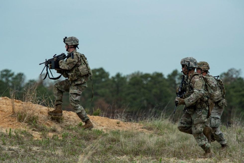 \u200bThe three soldiers have been named (file pic)