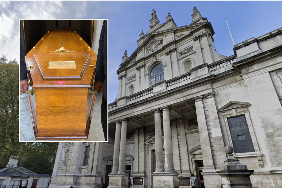 \u200bThe unusual event took place at the London Oratory Roman Catholic church in South Kensington.