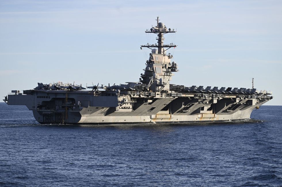 \u200bThe USS Gerald Ford