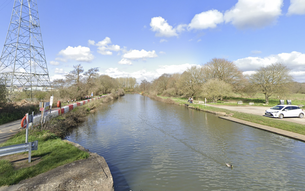 \u200bThe view along the Exeter Ship Canal (file pic)