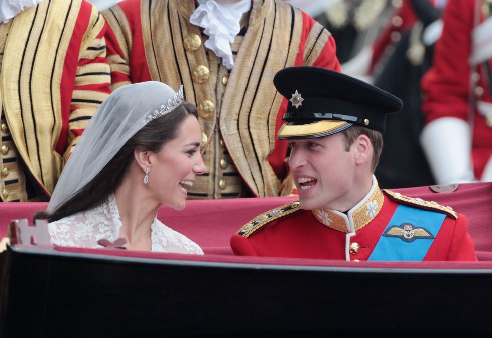 \u200bThe wedding of Prince William and Catherine Middleton in 2011