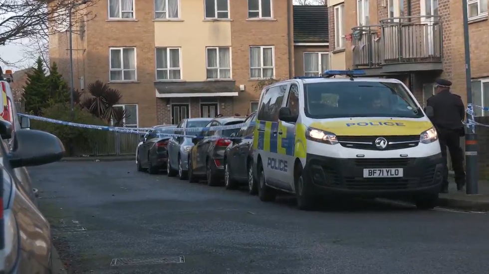 \u200bThe woman was pronounced dead at the scene