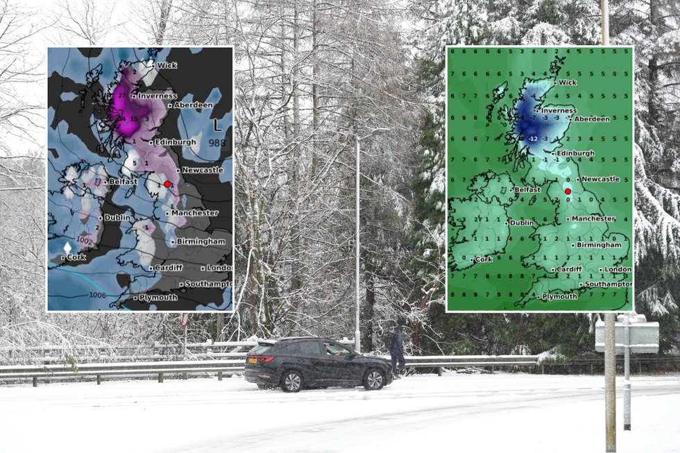 \u200bThere was snow last month across the UK