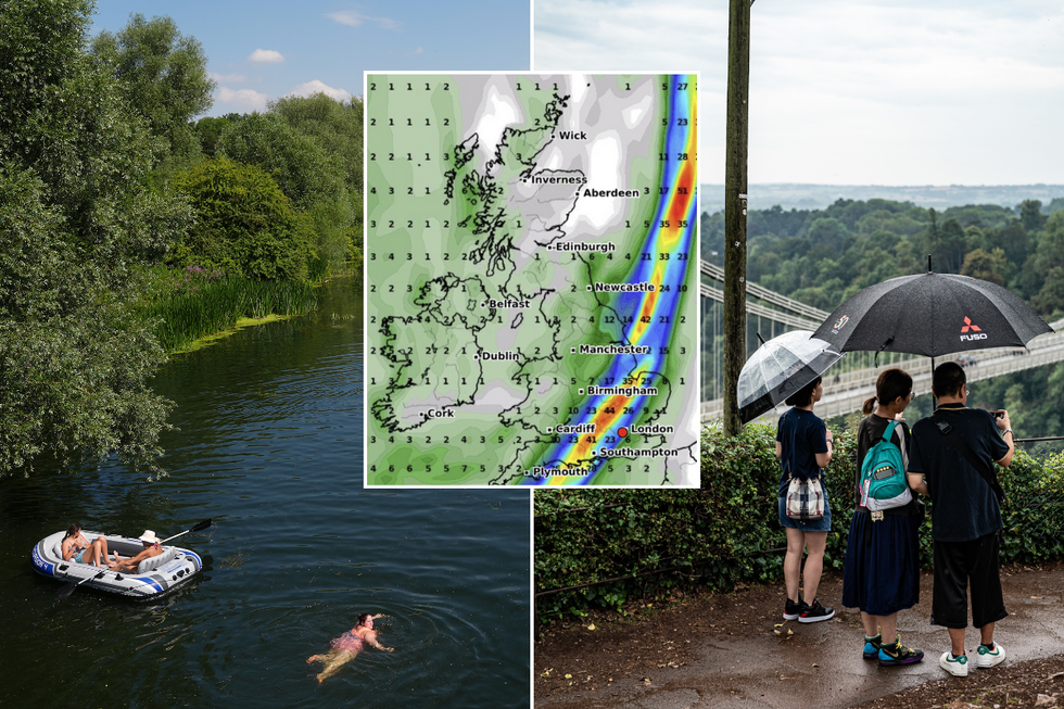 \u200bThunderstorms are expected to hit this week and next week