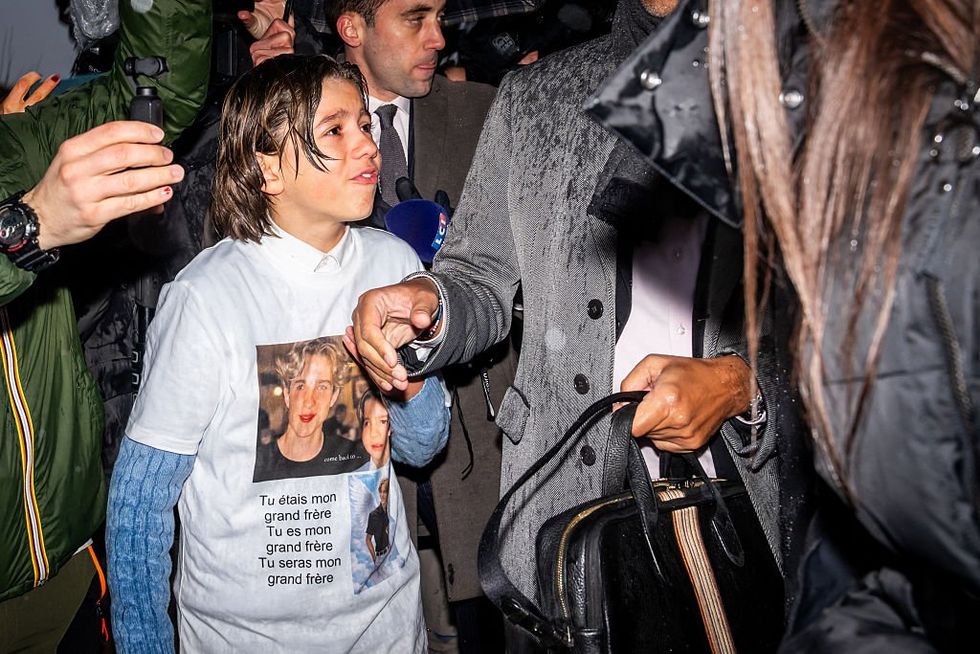 \u200bTobyas, who lost his brother Trystan in the fire confronts owners of Le Constellation bar,