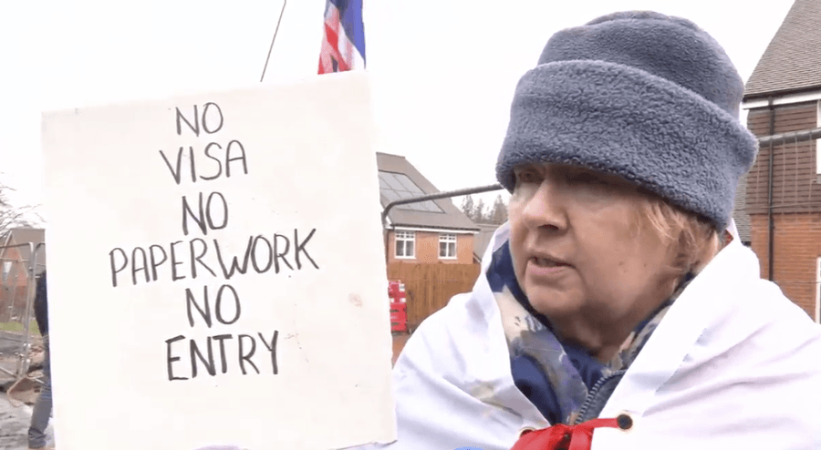 \u200bToday marks the 13th protest taking place against housing asylum seekers in the East Sussex training camp