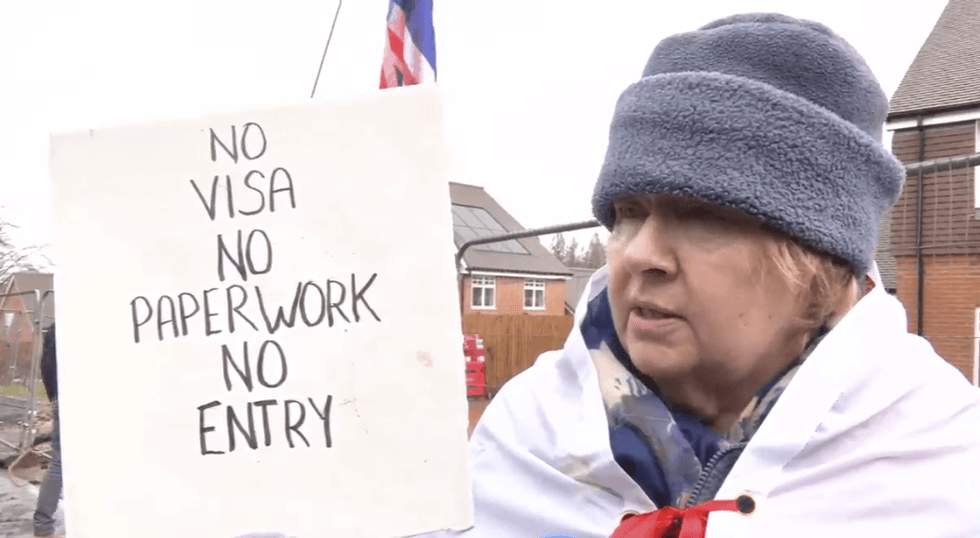 \u200bToday marks the 13th protest taking place against housing asylum seekers in the East Sussex training camp