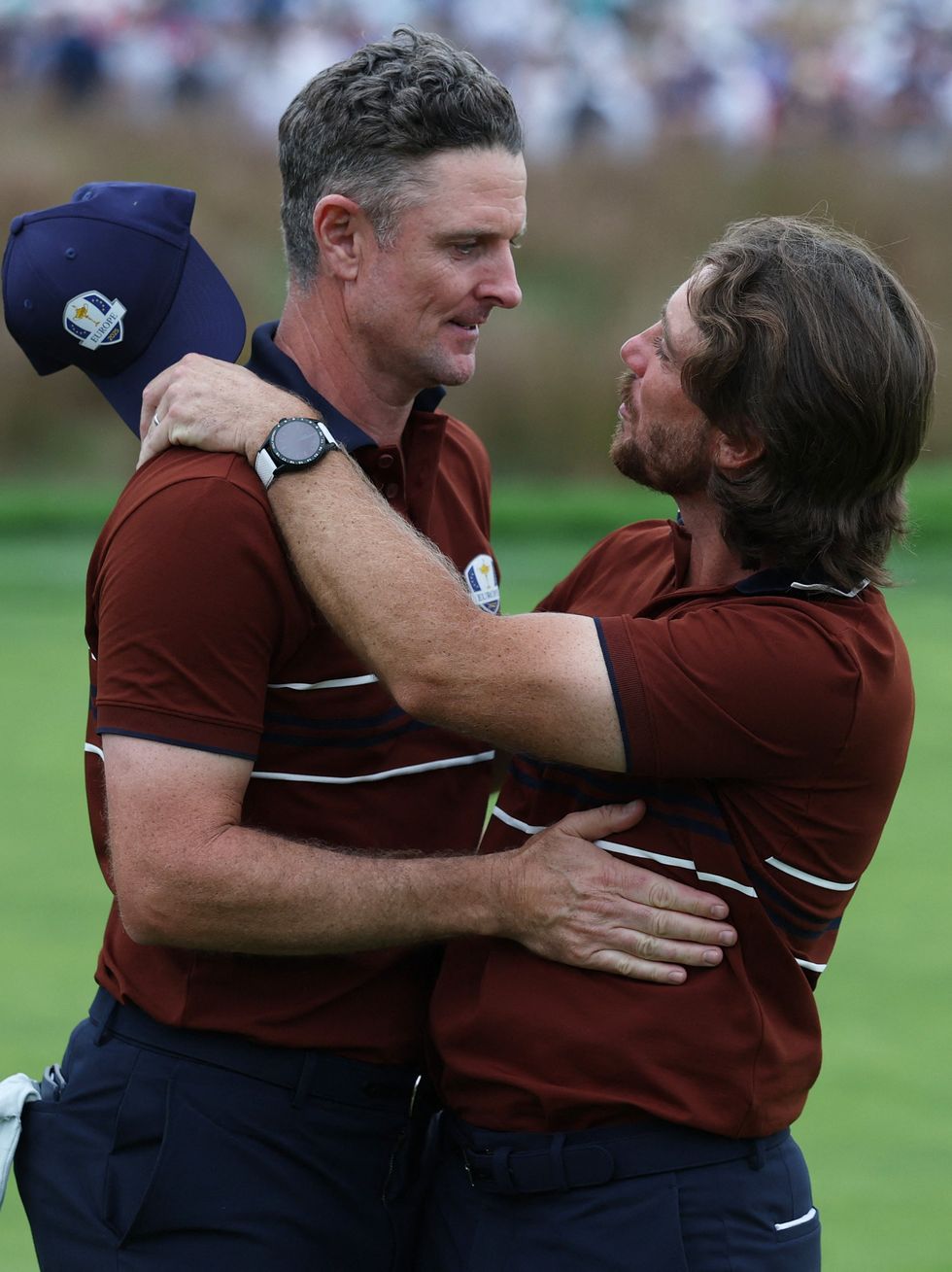 \u200bTommy Fleetwood and Justin Rose