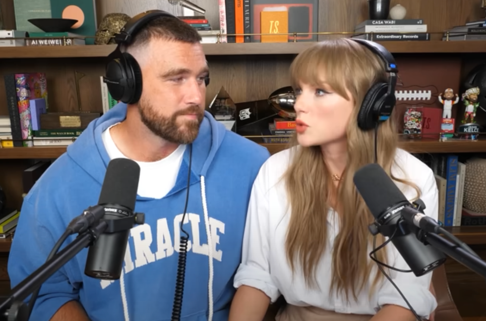 \u200bTravis Kelce and Taylor Swift