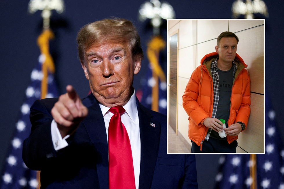 \u200bTrump has seemingly compared himself to Navalny