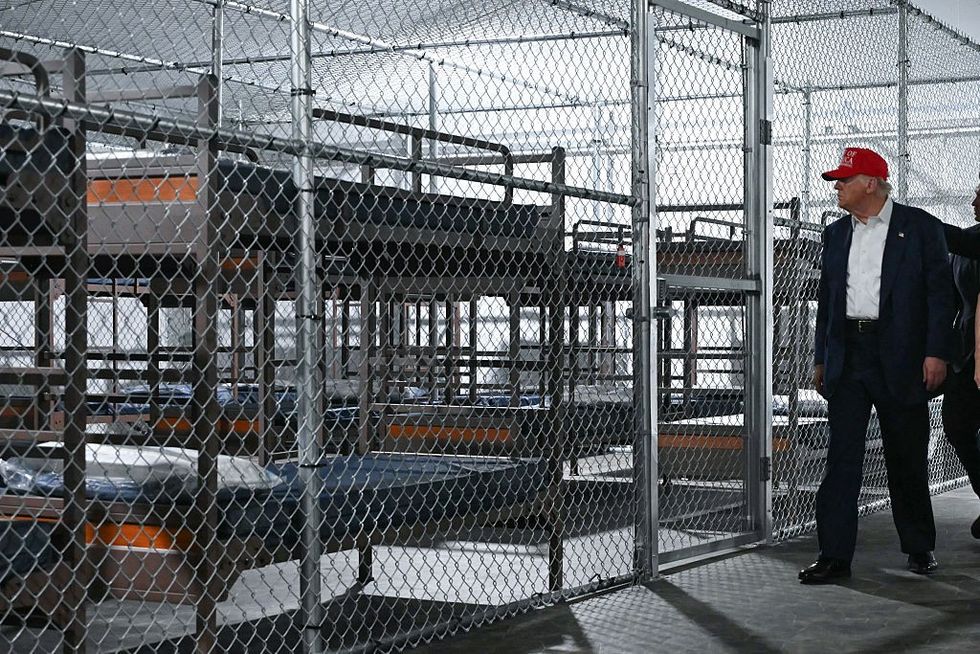 \u200bTrump visits 'Alligator Alcatraz', which can hold up to 5,000 detainees