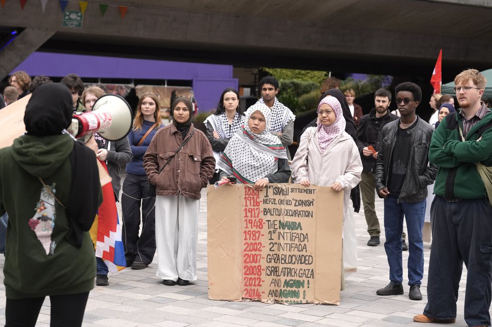 \u200bUniversity student have started protesting