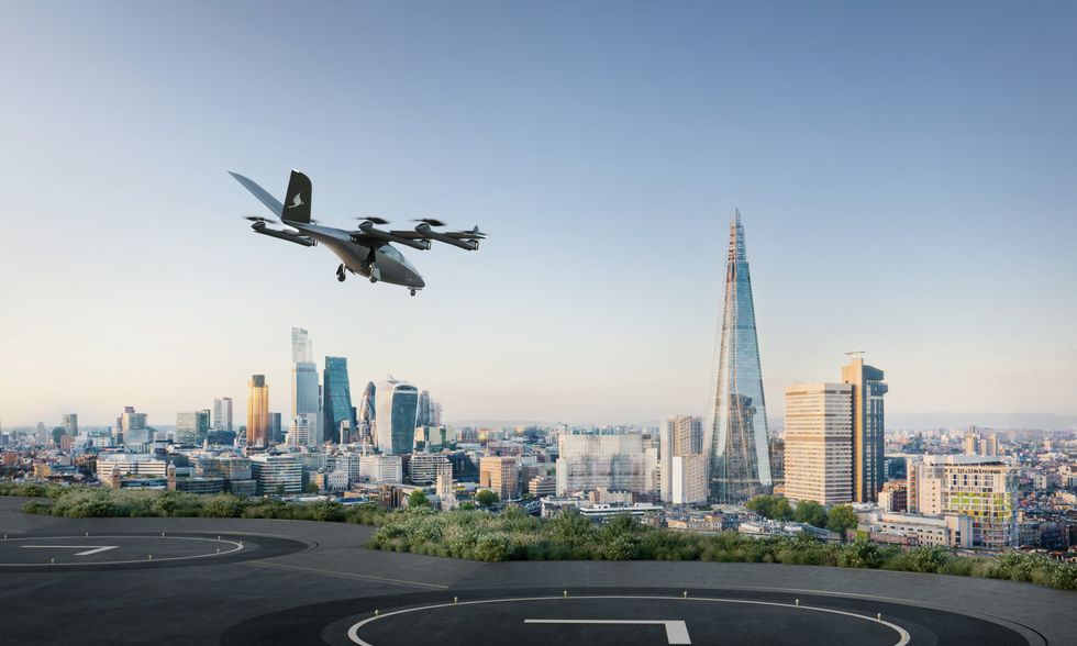\u200bVERTICAL AEROSPACE flying taxi