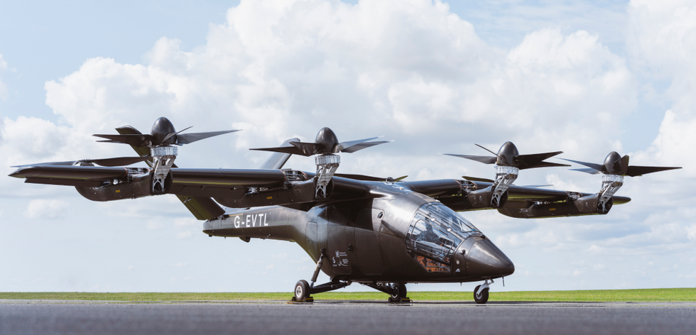 \u200bVERTICAL AEROSPACE flying taxi