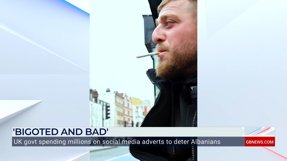 \u200bVideos show Albanians speaking about the difficulties of living in Britain