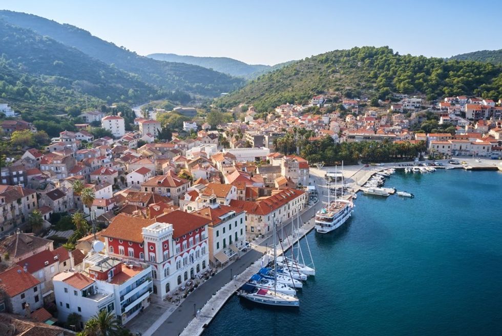 \u200bVis Island in Croatia