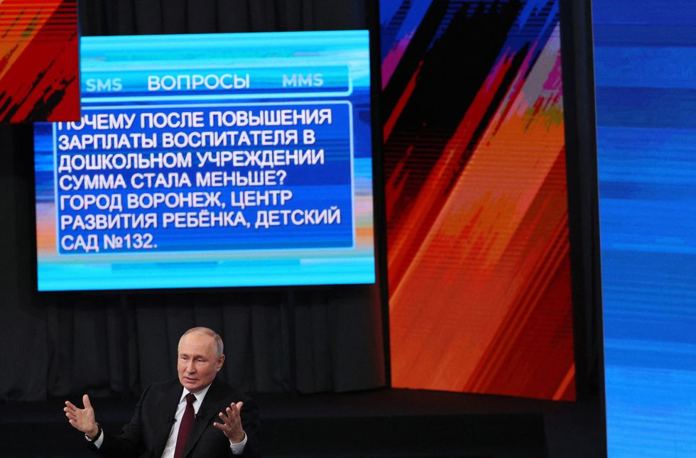 \u200bVladimir Putin's annual press conference