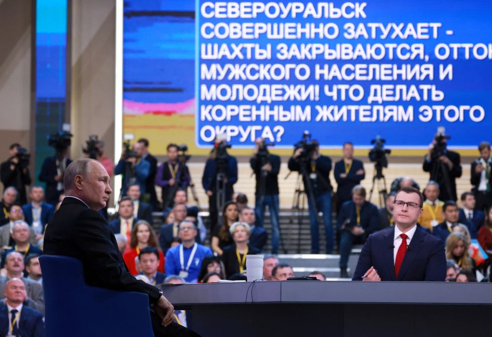\u200bVladimir Putin's annual press conference