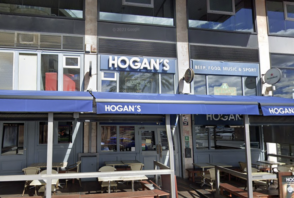 \u200bWebster is known to frequent nearby Hogan's Pub