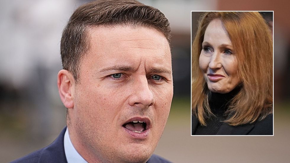 \u200bWes Streeting and JK Rowling
