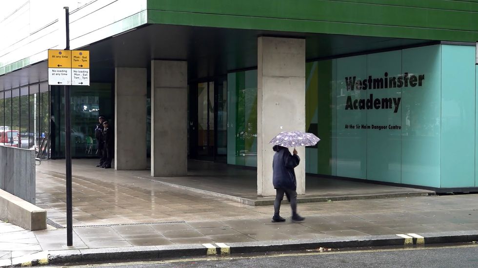 \u200bWestminster Academy where a 14-year-old girl has been left with potentially life-changing injuries