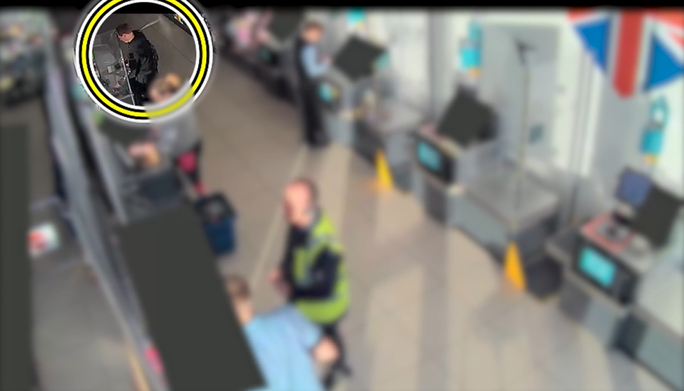 \u200bWhen he went to the self check-outs, he only paid for one item