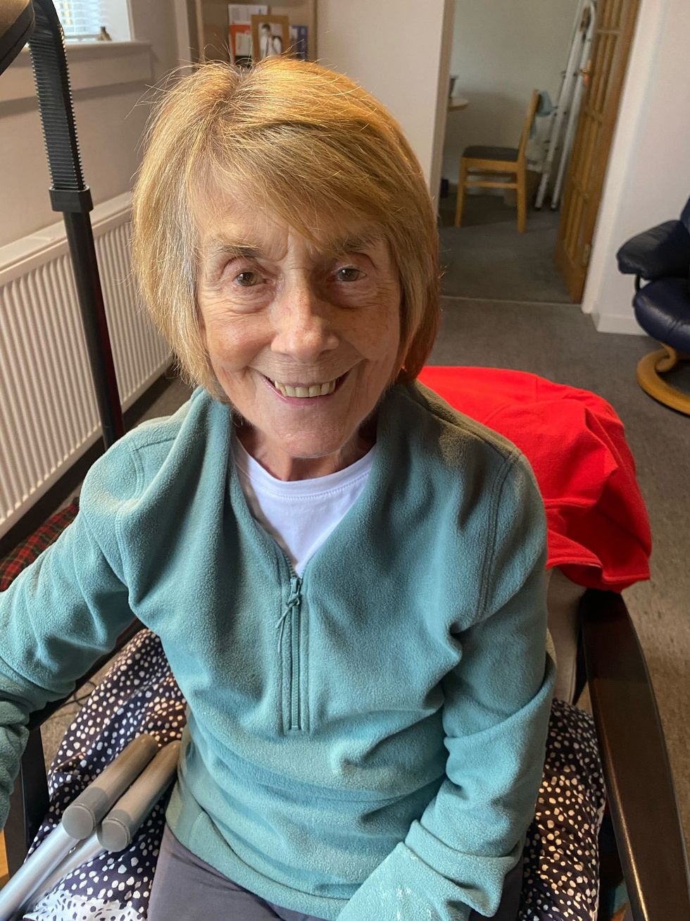 \u200bWinnifred Bolland in her home