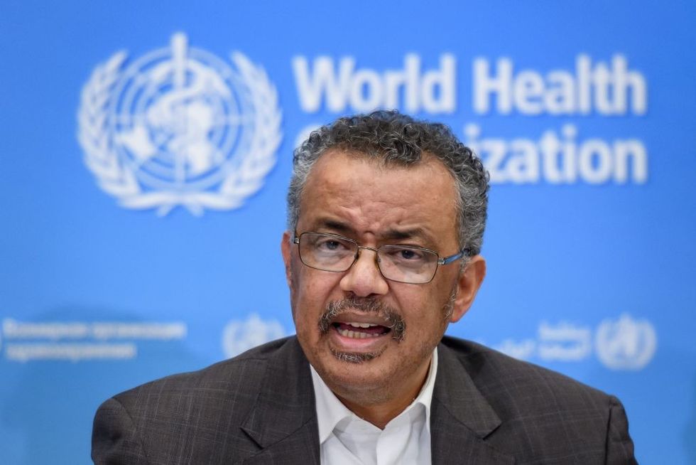 \u200bWorld Health Organization (WHO) Director-General Tedros Adhanom Ghebreyesus