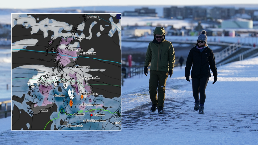\u200bWX Charts winter overview map