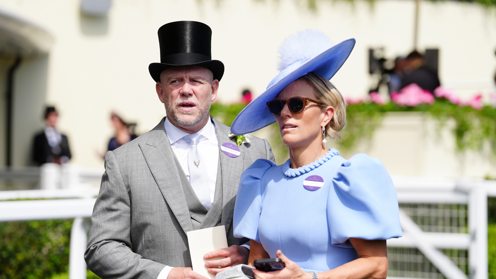 \u200bZara and Mike Tindall