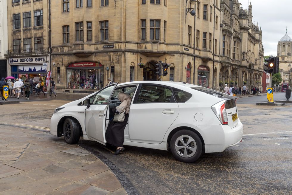 Uber car Oxford