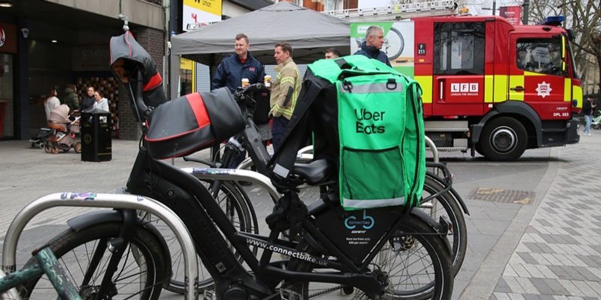 Fire warning issued over e-bike batteries as Uber Eats joins safety crackdown Fire warning issued over e-bike batteries as Uber Eats joins safety crackdown