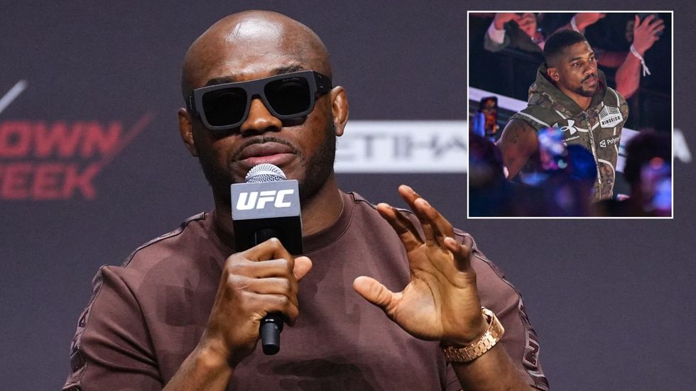 UFC star Kamaru Usman has apologised after footage of a private FaceTime conversation with Anthony Joshua surfaced online
