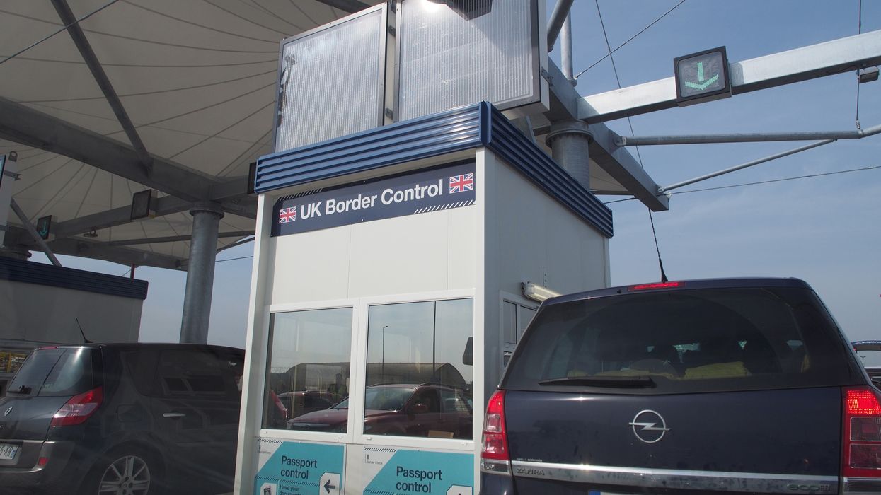 UK border control at Calais