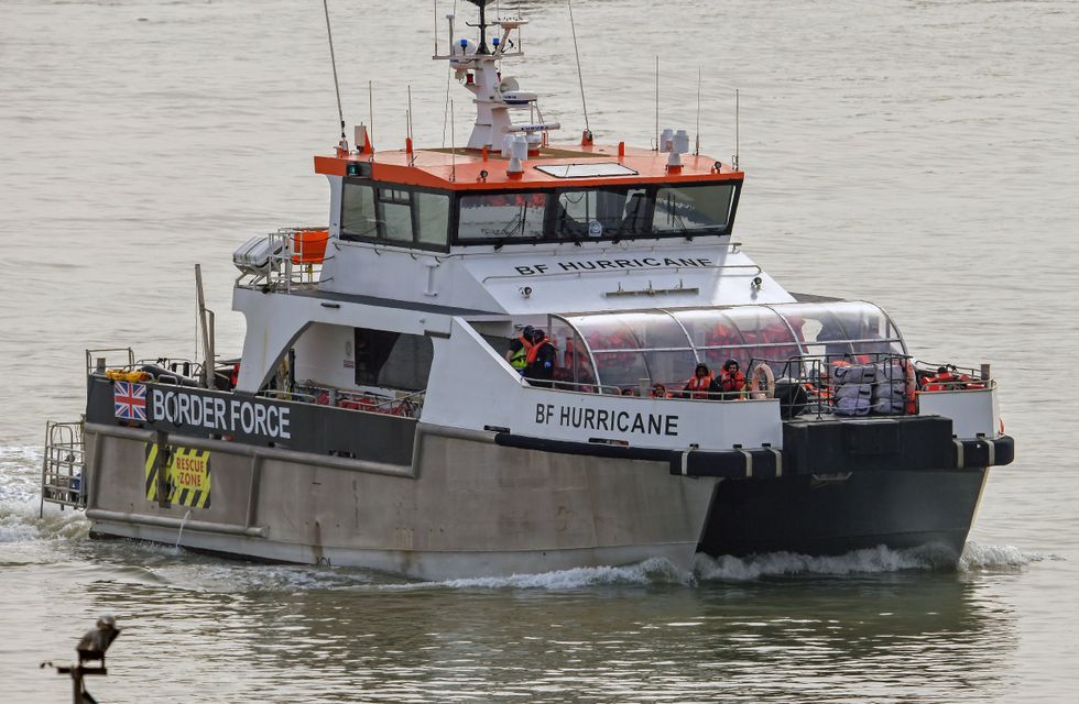 UK Border Force boat